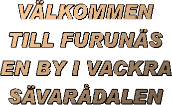 VÄLKOMMEN
TILL FURUNÄS
EN BY I VACKRA
SÄVARÅDALEN